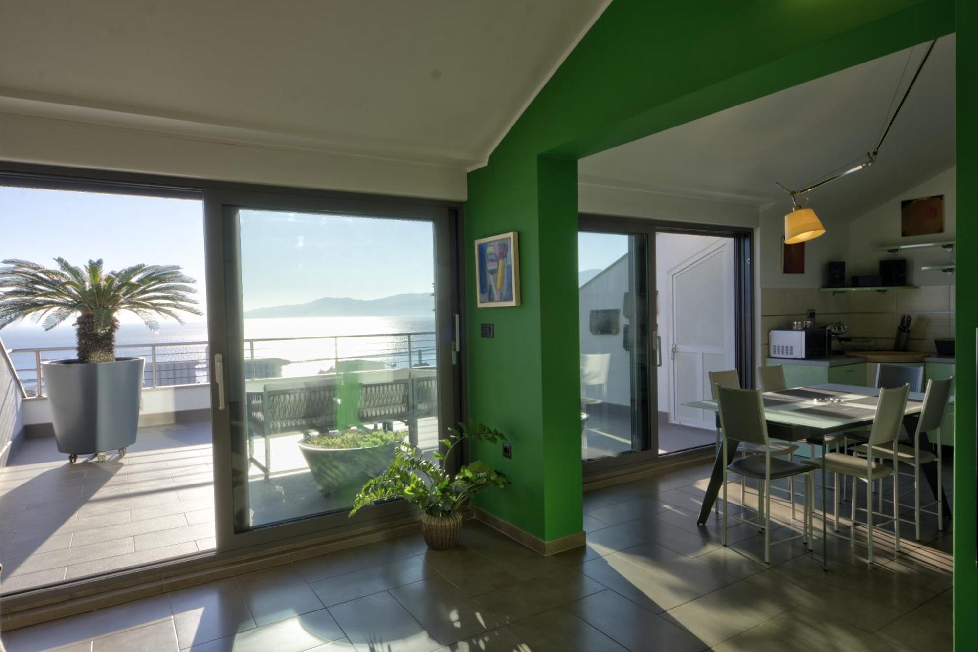 Penthouse Belvedere City View With Private Parking Rijeka Exterior foto